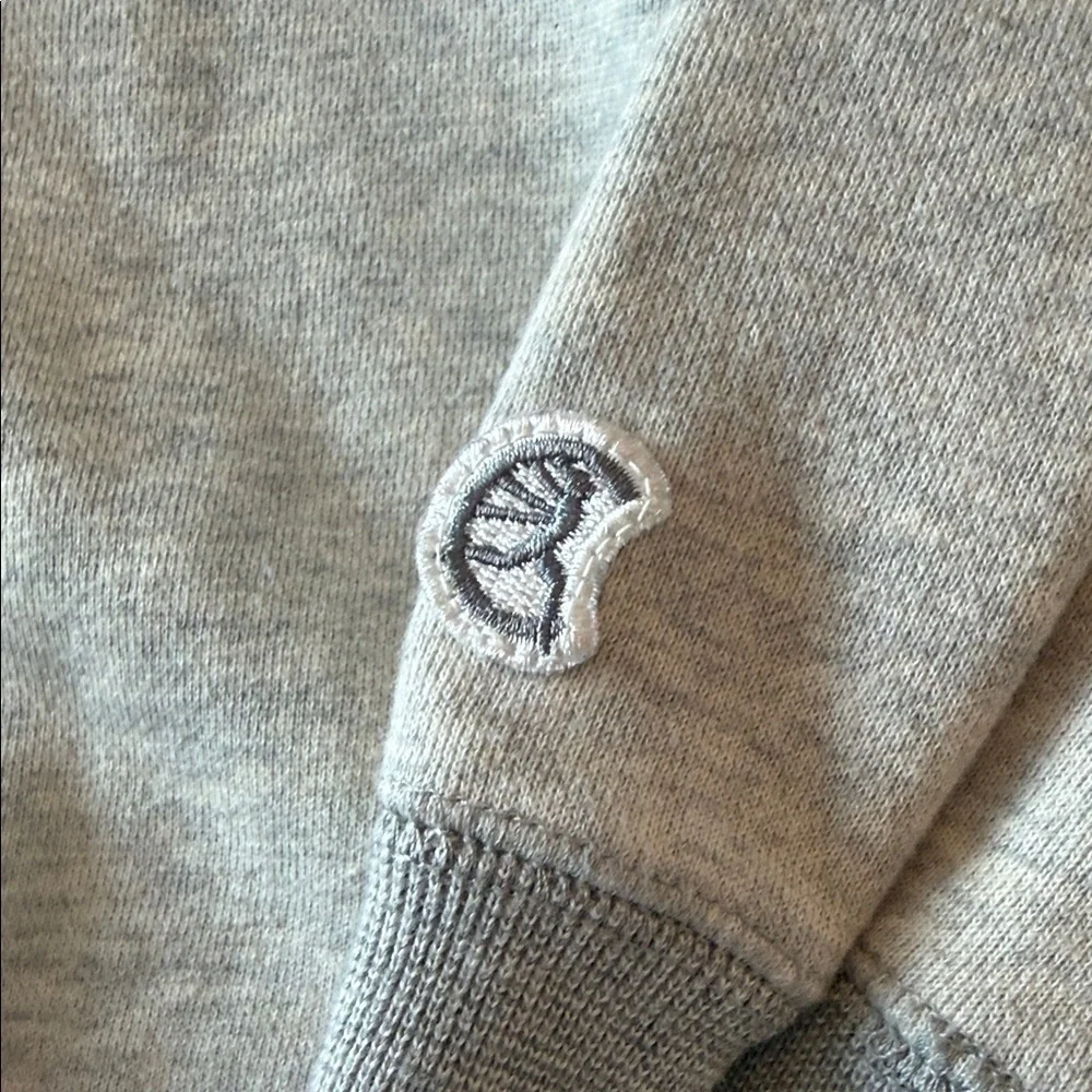 Todd Snyder x Champion Light Gray Men's Zip-Up Sweatshirt